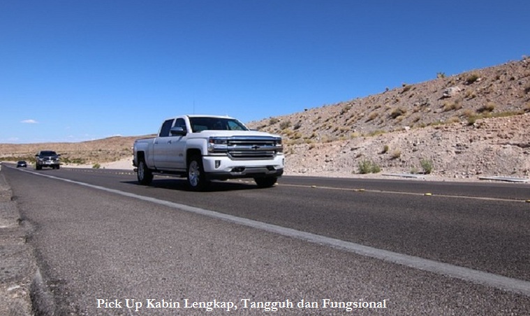 Pick Up Kabin Lengkap, Tangguh dan Fungsional