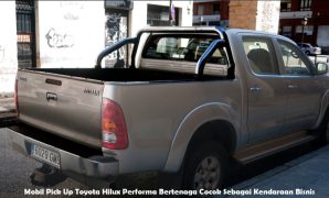 Mobil Pick Up Toyota Hilux Performa Bertenaga Cocok Sebagai Kendaraan Bisnis